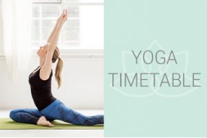 kundalini yoga timetable