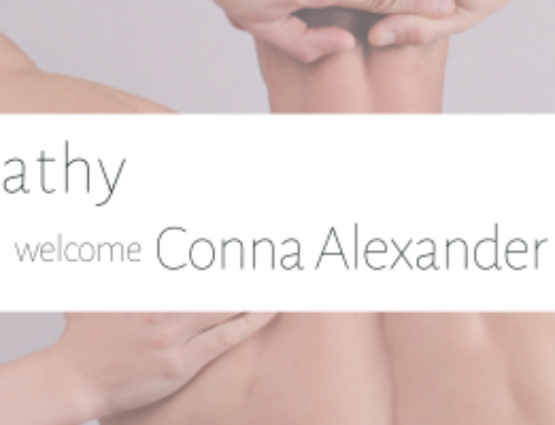 Welcome Conna Alexander | Osteopathy