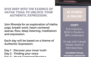 hatha intensive