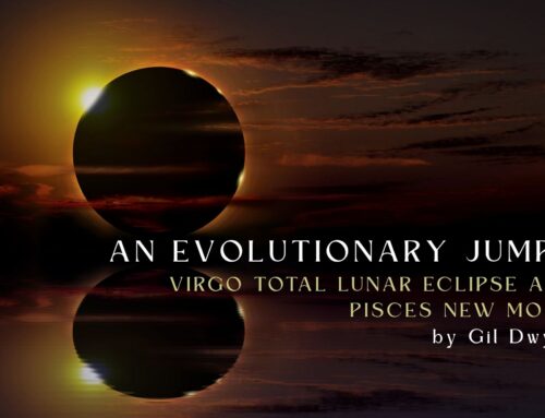 An Evolutionary Jump: Virgo Total Lunar Eclipse and Pisces New Moon | March Astrology Blog by Gil Dwyer