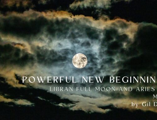 April Astrology Blog: Libran Full Moon and Aries New Moon
