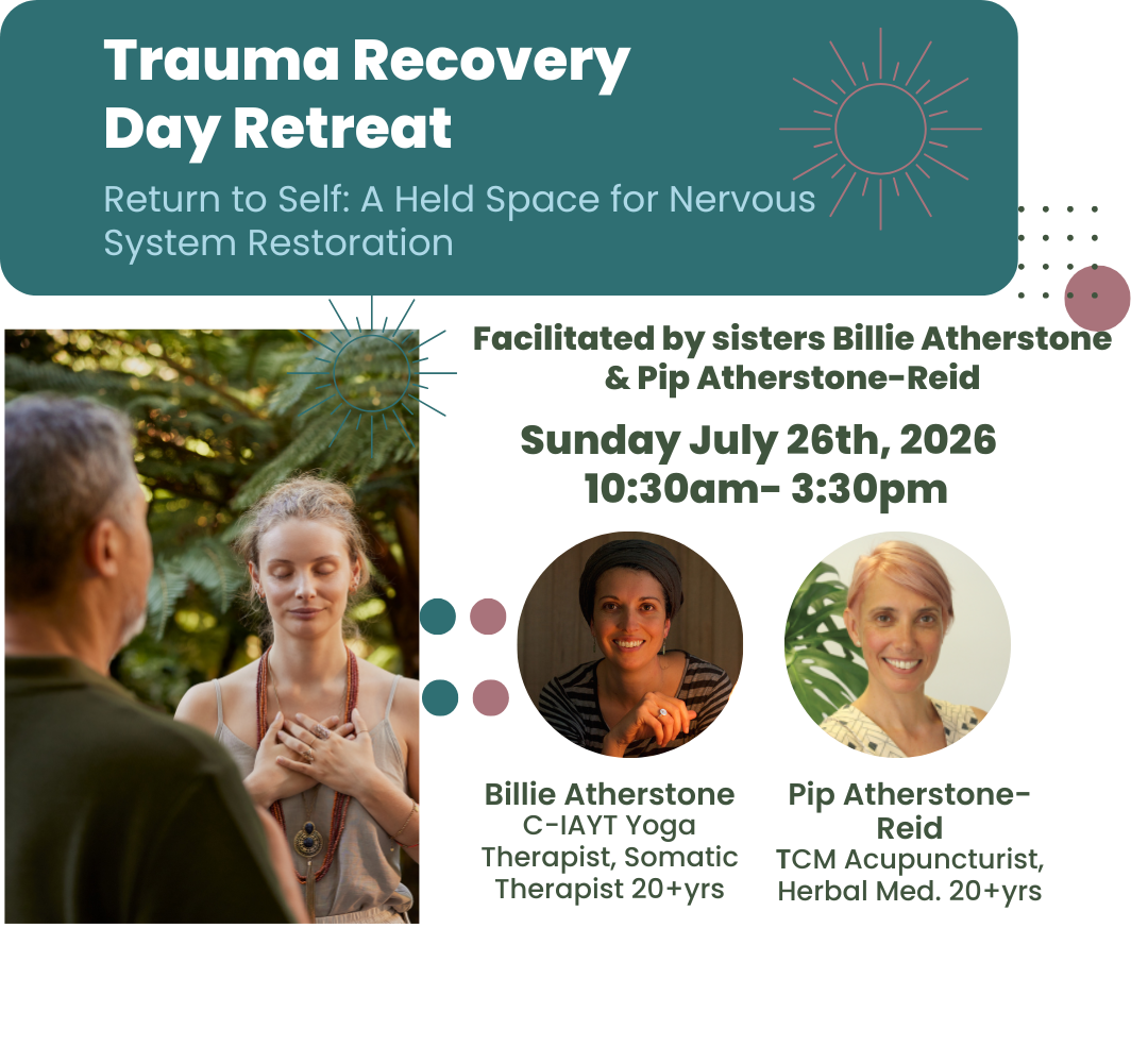 Participants attending the Trauma Recovery Day Retreat, learning practical tools for nervous system regulation, grounding and resilience.