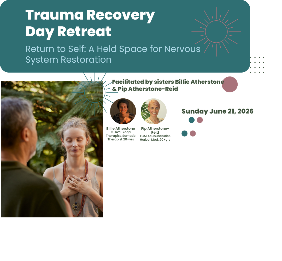 Trauma recovery retreat at Kundalini House North Fitzroy supporting nervous system regulation through yoga, somatic practices and polyvagal-informed healing